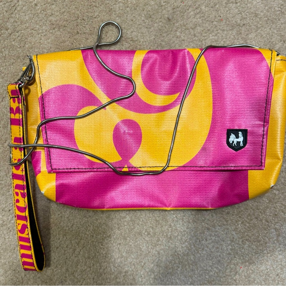 Cute upcycled envelope style purse